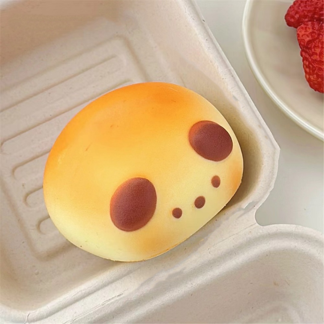 Emulational Fruit Wet Soft Slow Rebound Compressable Musical Toy