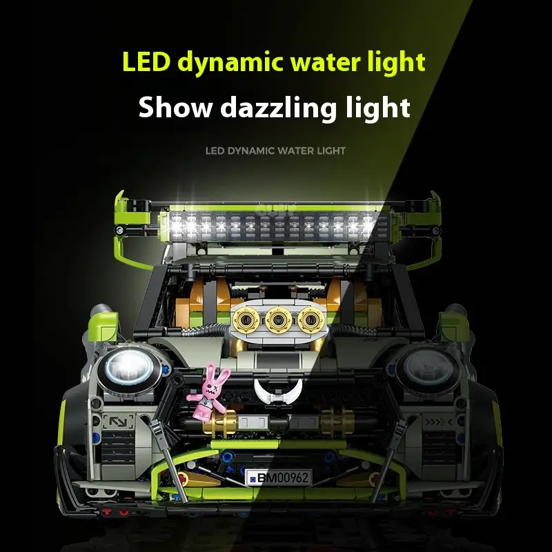 Fashion Car Building Blocks Assembling Educational Toys