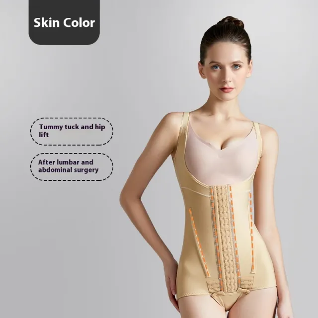 Strong Pressure Corset Female Jumpsuit 61610 Skin Color Xl - Shop at LoveMi