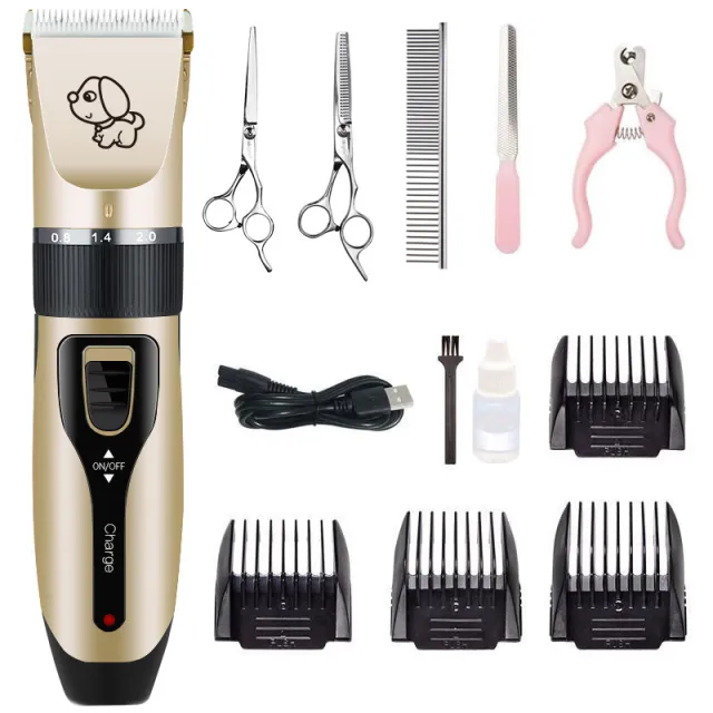 Dog Hair Clipper Pet Hair Shaver C6 Five Piece Set - Shop at LoveMi