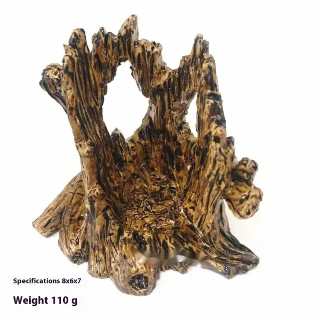 Fish Tank Landscape Submerged Wood Shrimp Pot Dried Wood Resin Crafts Decoration Ornaments - Shop at LoveMi