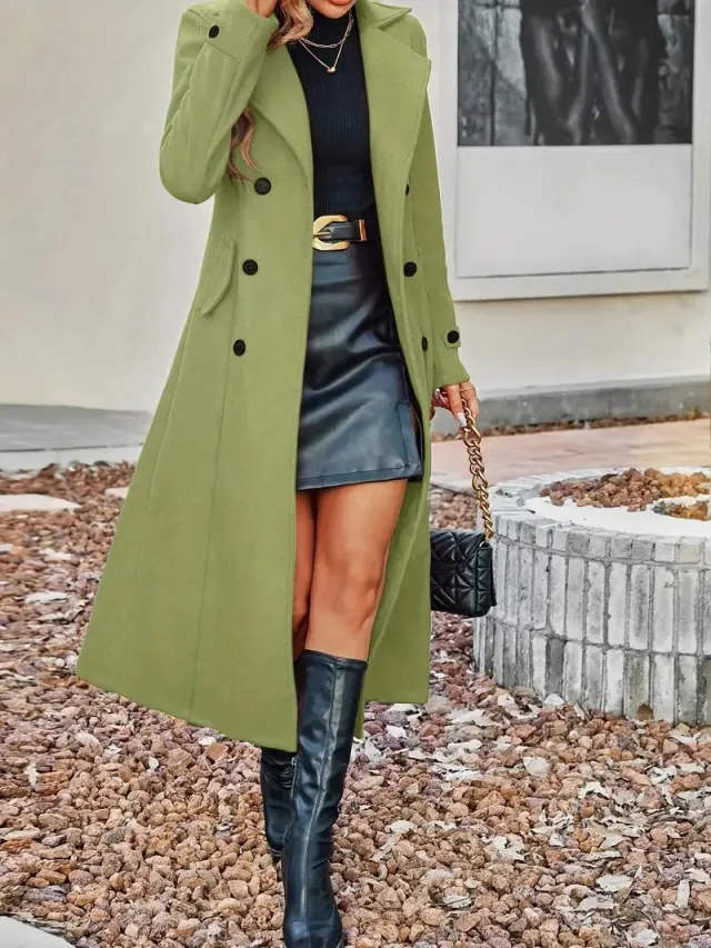 Fashionable New Women's Versatile Jacket Green - Shop at LoveMi
