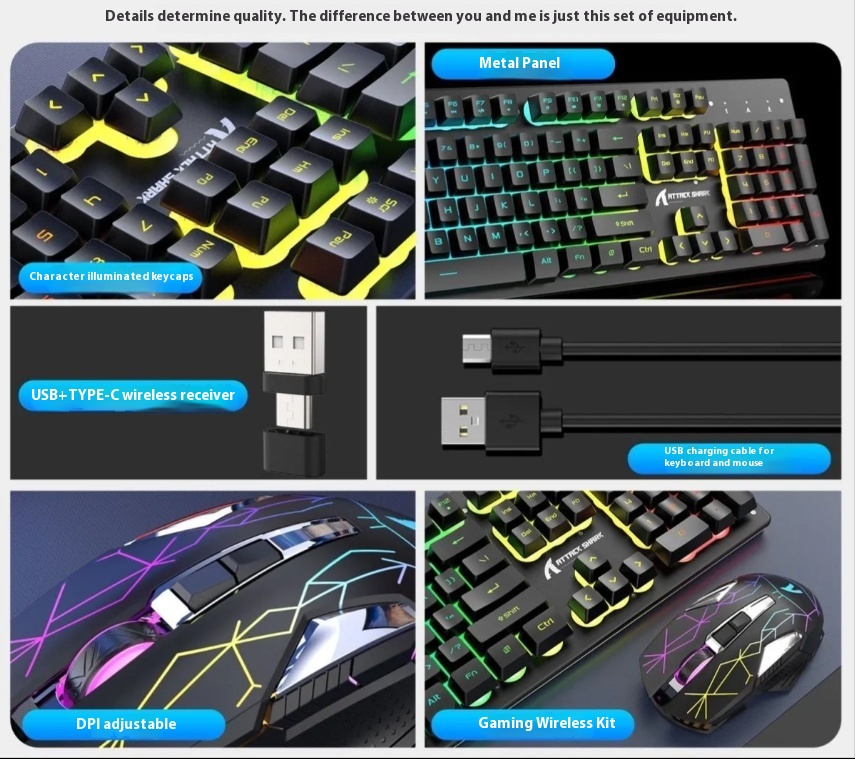 Trådløst tastatur 4 - Miniatyr 6