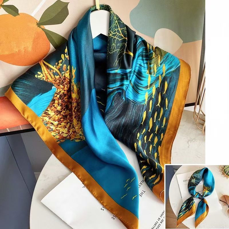 Fashion Hundred Dual-use Thin Neck Protection Scarf