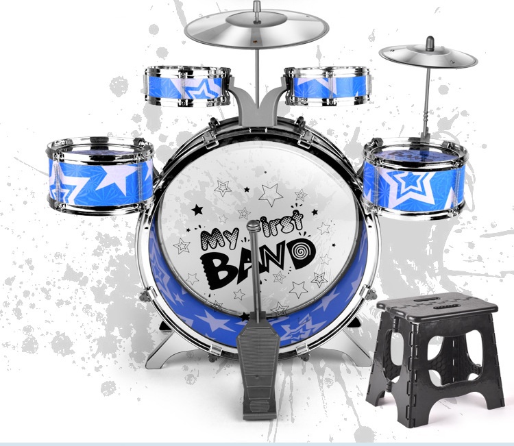 Batería de jazz para niños de 3 a 6 años / Children's Jazz Drum Kit 3-6 Years Old Toys 15