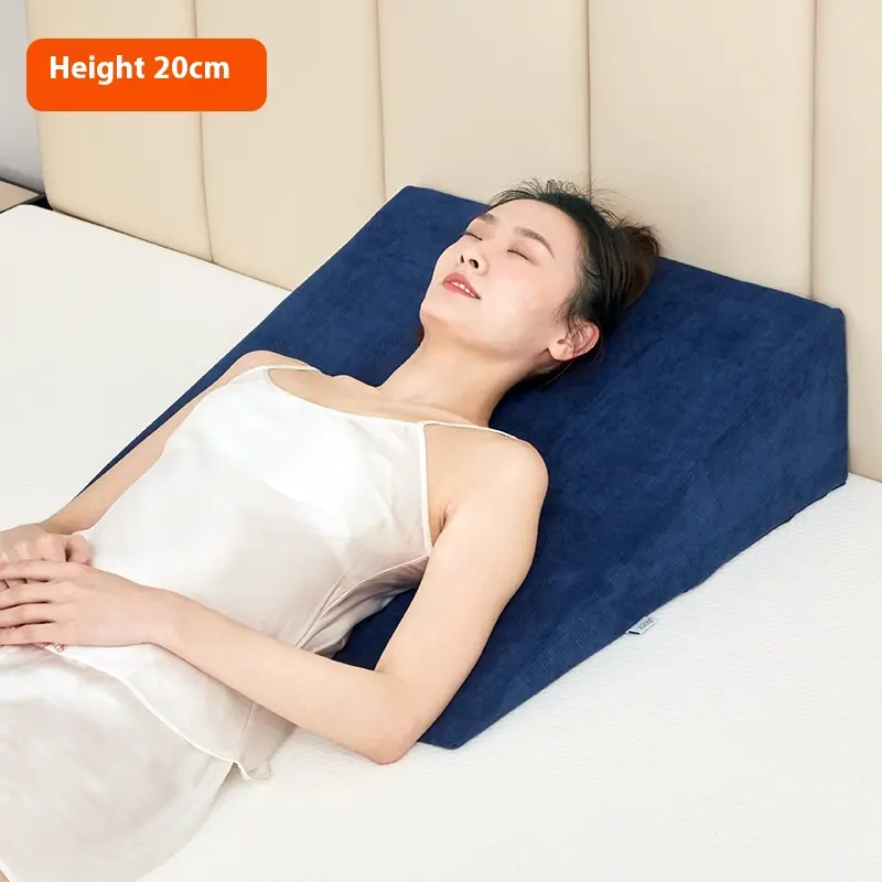 Elderly Acid Reflux Bed Backrest Care Triangle Pad Cushion
