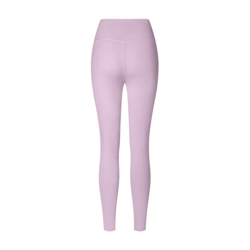 Brushed Tights No T-line Plastic Hip-shaping Hip-lifting - Pink Peony