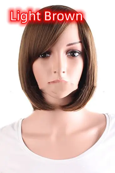 Wig Women's Short Hair Headgear