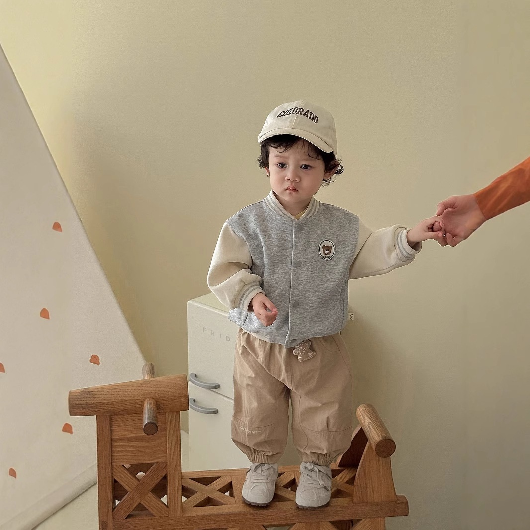 Boys' Korean-style Pure Color Jeans