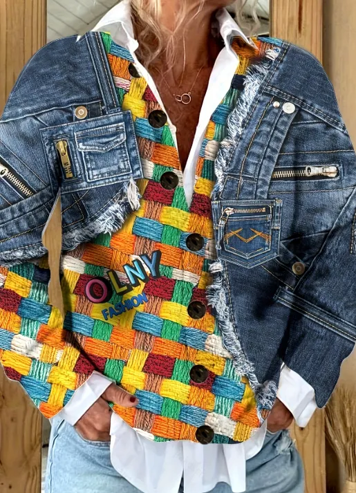 Digital printed cardigan hoodie jacket - 3Color-3Xl