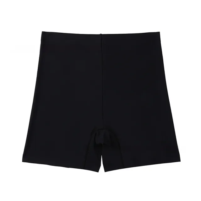 Mid waist Boxer Seamless Body Shaping Boxer Safety Pants For Women Black - Shop at LoveMi