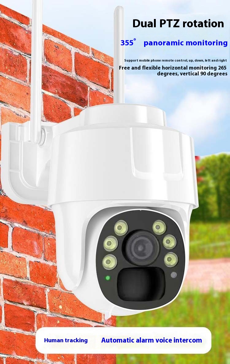 Mobile Phone Remote 360-degree Panoramic HD Night Vision Camera