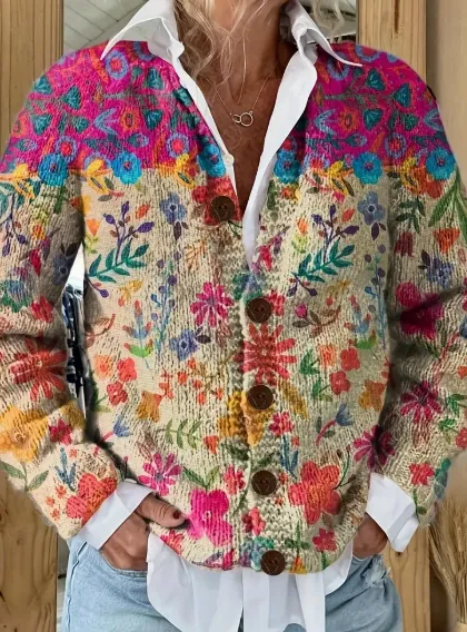 Digital printed cardigan hoodie jacket 9Color - Shop at LoveMi
