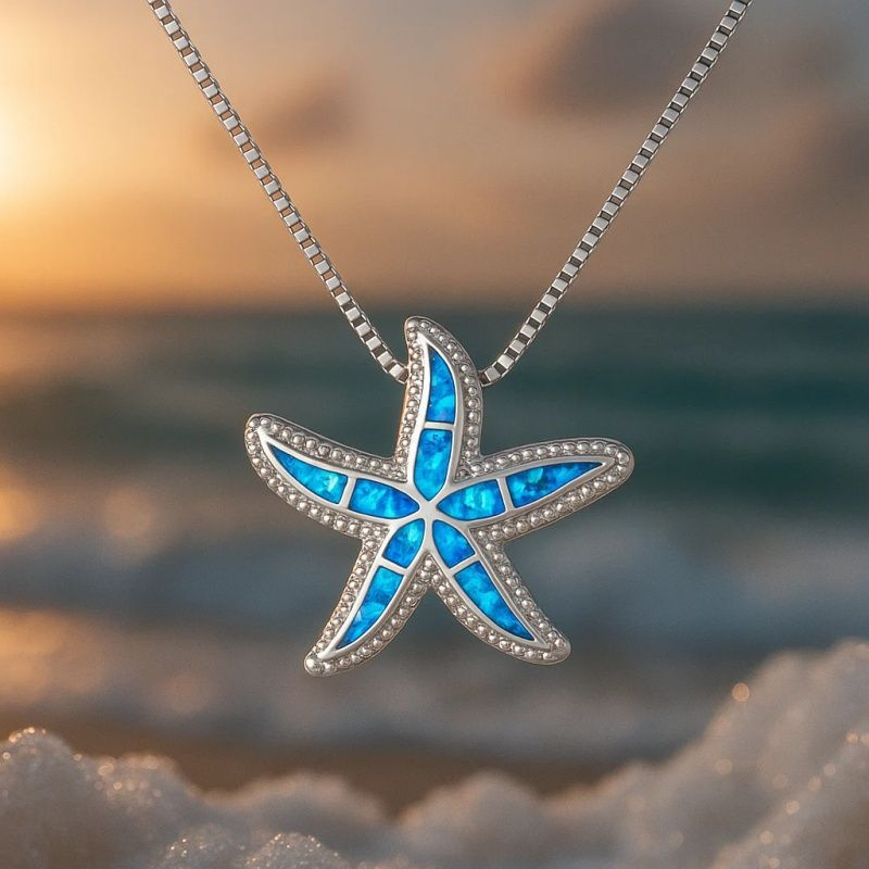 Starfish Pendant Necklace
