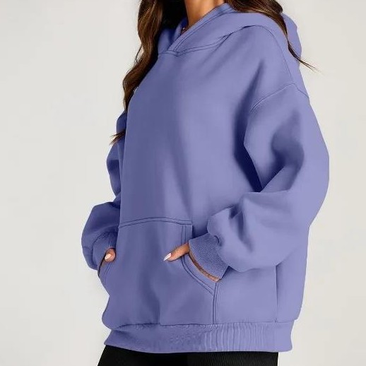 Queen Oversized Hoodie Drop-shoulder Sleeve Sports