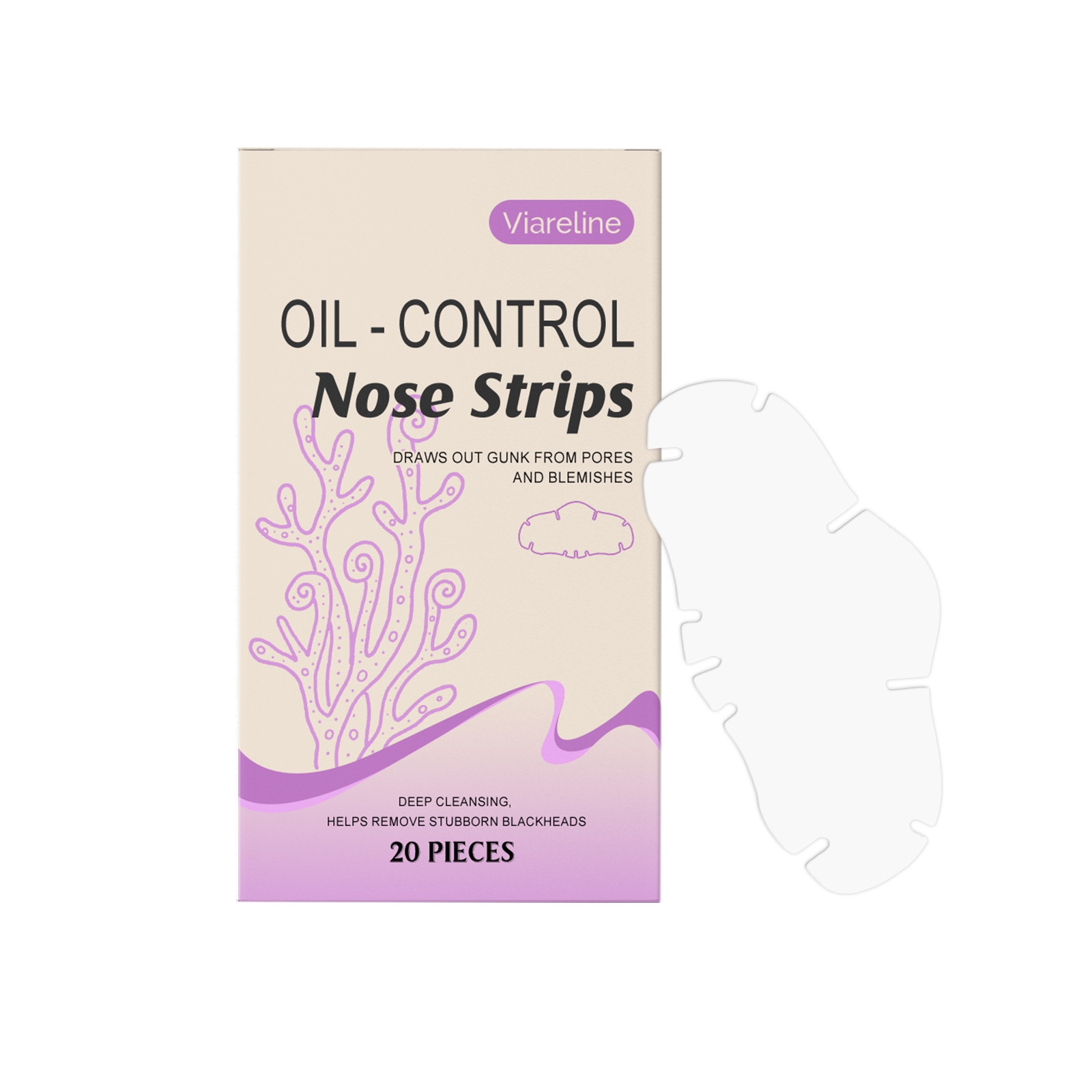 Oil-Control Nose Strips