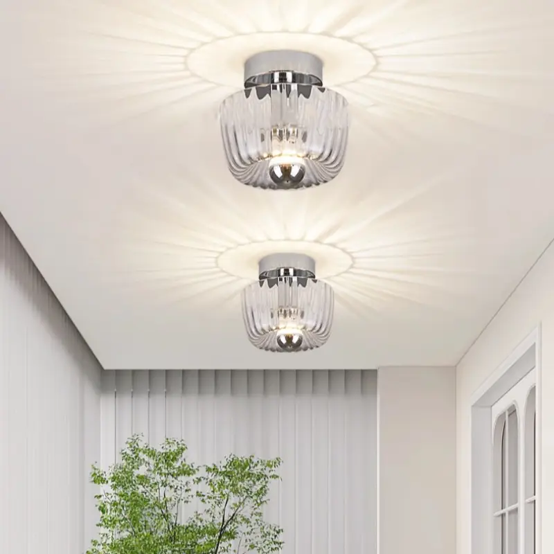 Bedroom Bedside Background Wall Balcony Light