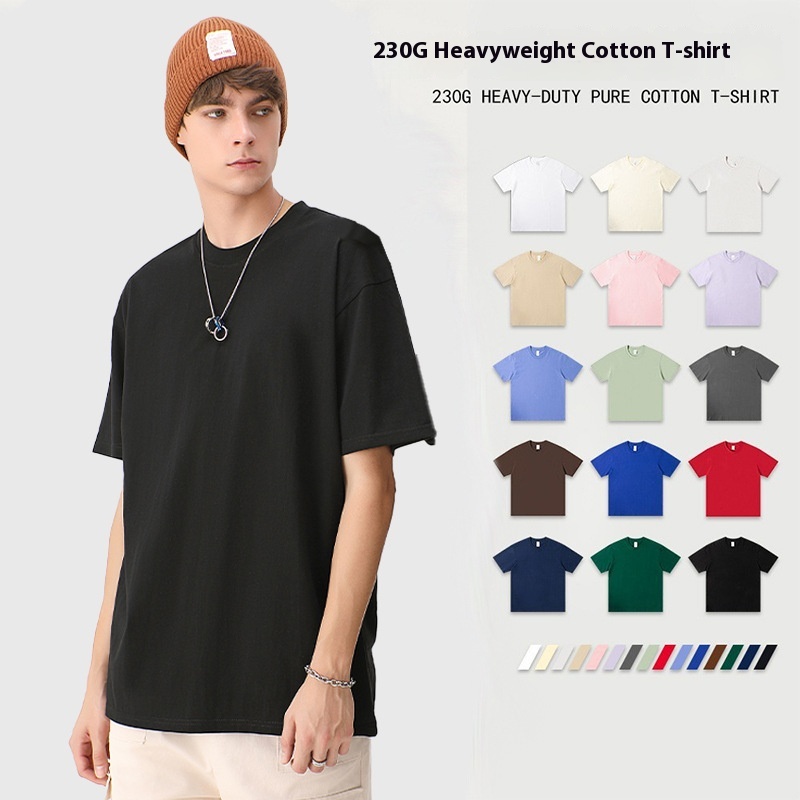 All-matching Round Neck Short Sleeves Loose