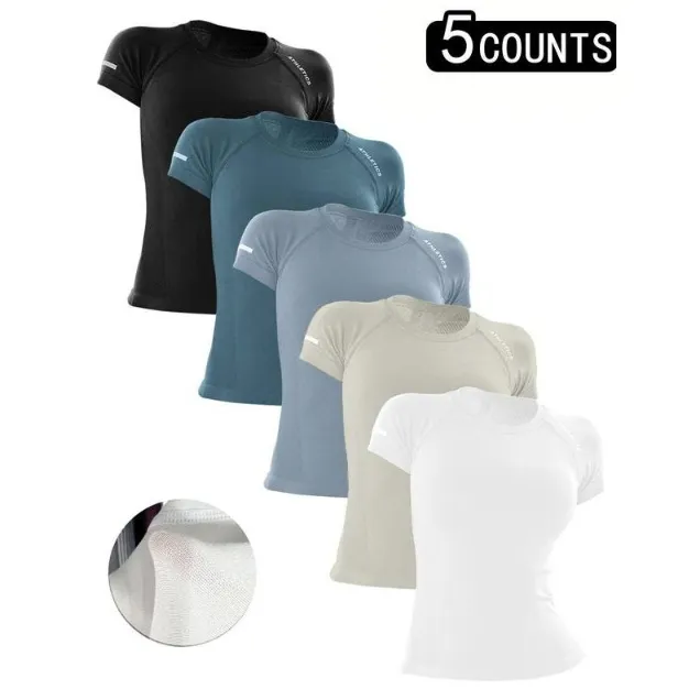 Women's Sports Top Tight Quick drying T shirt Set - Shop at LoveMi