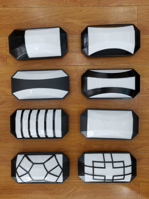 Waterproof LED Garden Villa Community Simple Modern Balcony Wall Lamp