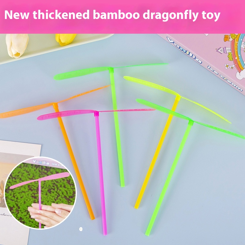 Hand Rub Non-luminous Bamboo Dragonfly