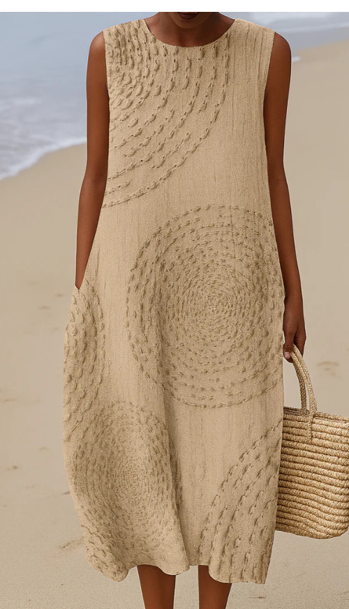 Printing Temperament Long Dress Fitted Comely Casual Skirt Nqz12618 - Shop at LoveMi