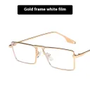 Gold Frame White