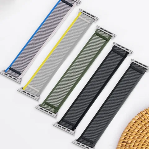 Wild Diameter Single Ring Strap Integrated Nylon Watchband