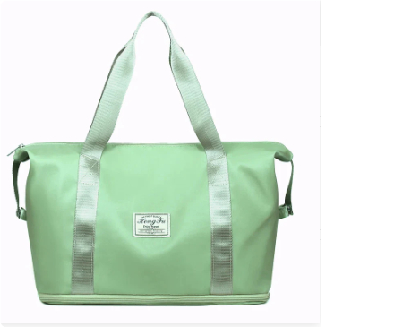 Double-layer Travel Bag Water Repellent Oxford Cloth Portable Women