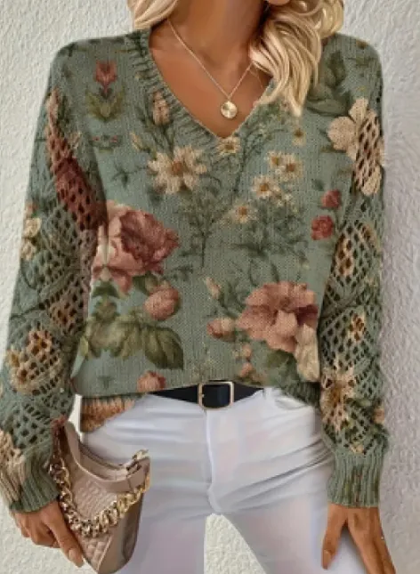 A Fashionable Multi color Printed Top For Ladies Green - Shop at LoveMi