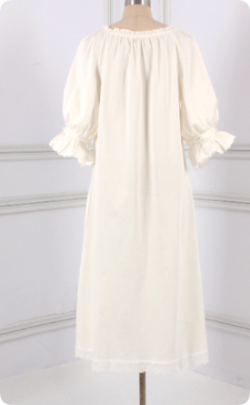 Retro  Nightdress Princess Style Lace Home Clothes Cute Women