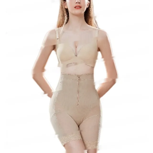 Fashion Personality Belly Contracting And Hip Lifting Pants Women Skin Color - Shop at LoveMi