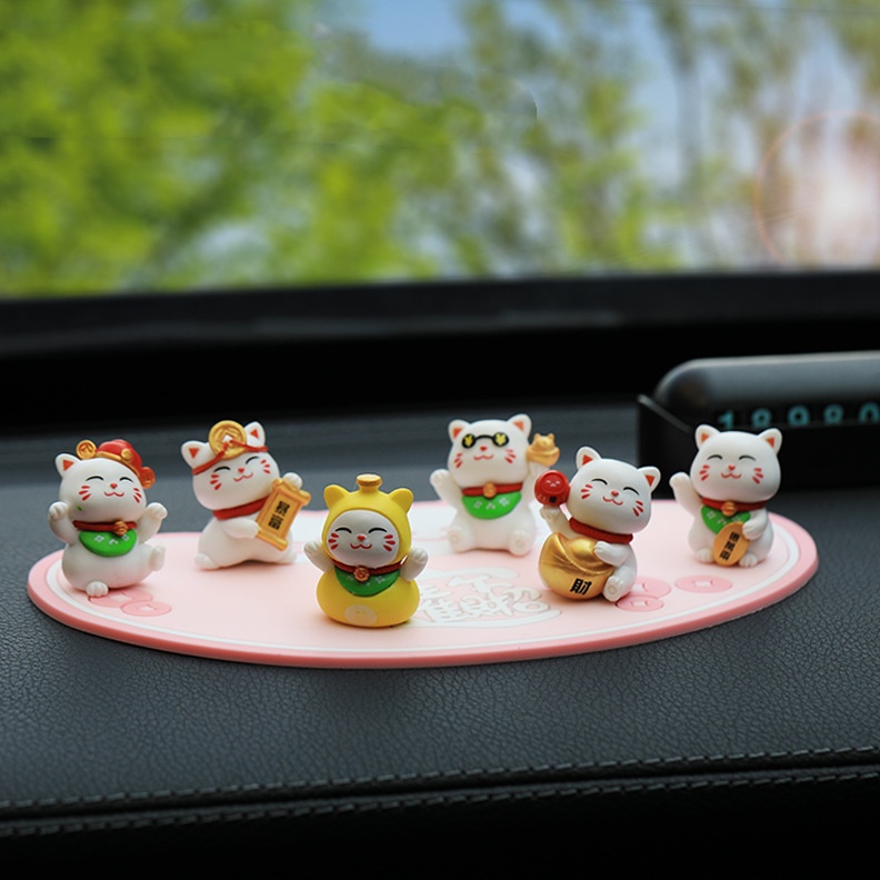 Creative Cute Lucky Cat Micro Landscape DIY Decorations