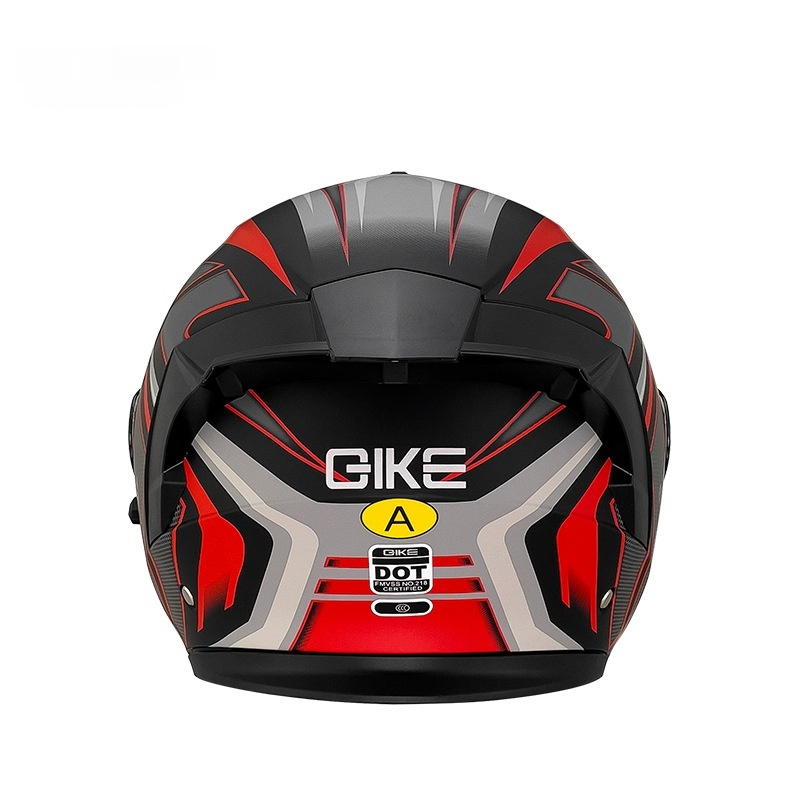 Three-quarter Safety Riding Motorcycle Electric Vehicle Class A Large Tail Helmet - Image 3