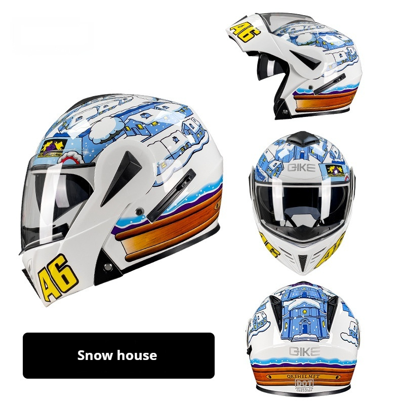 Men’s And Women’s Winter Personality Safety Motorcycle Helmet