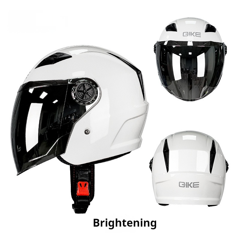 Three-quarter Helmet Foreign Trade Electric Car Motorcycle Four Seasons Universal ABS Helmet