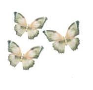 Colored Wool Pentagram Barrettes Women