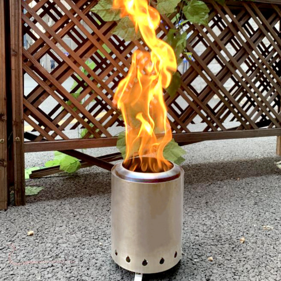Stainless Steel Outdoor Camping Full Set Portable Stove