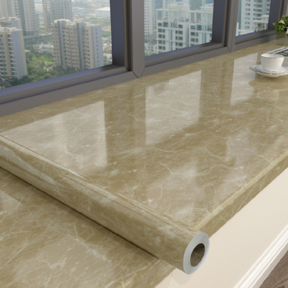 Home Fashion Kitchen Waterproof Marble Sticker