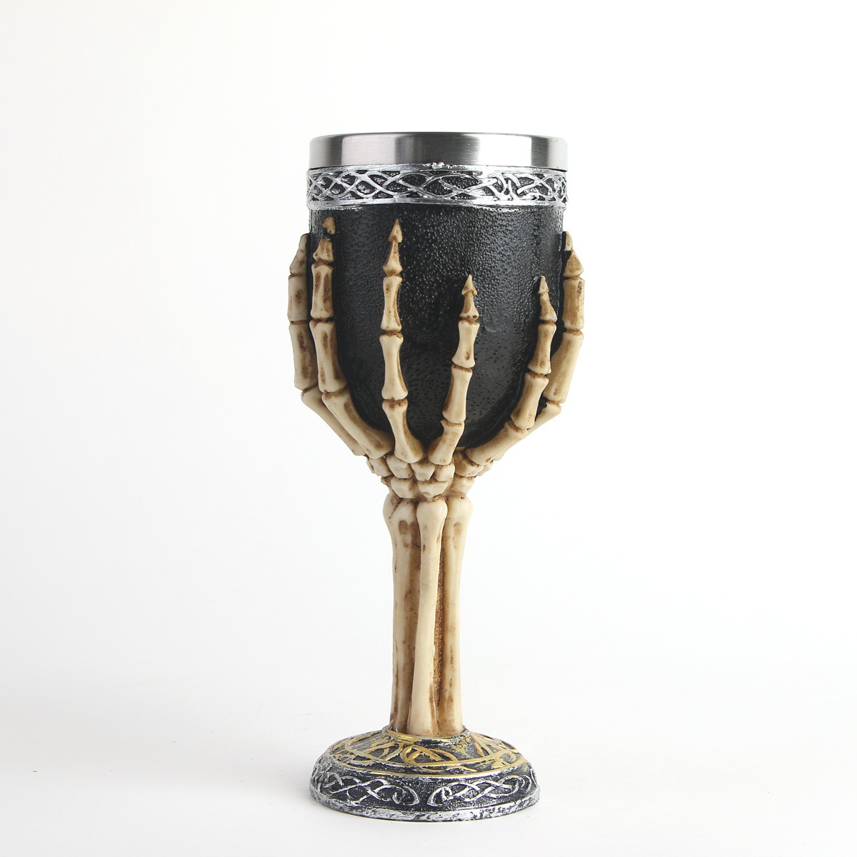 Resin Home Ornaments Skull Wine Glass