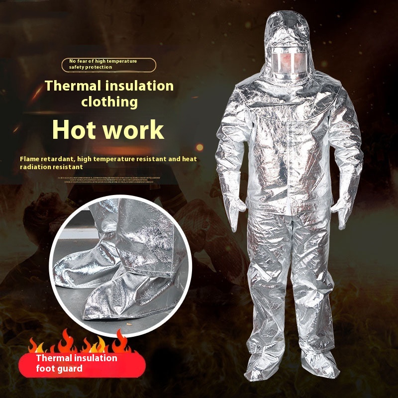 Split Type Fire Insulation Suit Foil Composite Suit