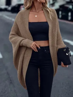 Elegant Fashion Best-seller Knitted Autumn And Winter Sweater Cardigan - Khaki - View 1