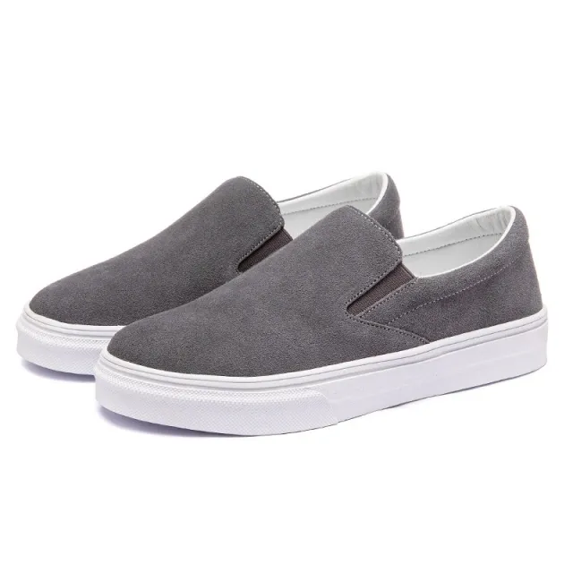 Women's Shoes Lightweight Non slip Retro Loafers Slip on Pumps Gray - Shop at LoveMi