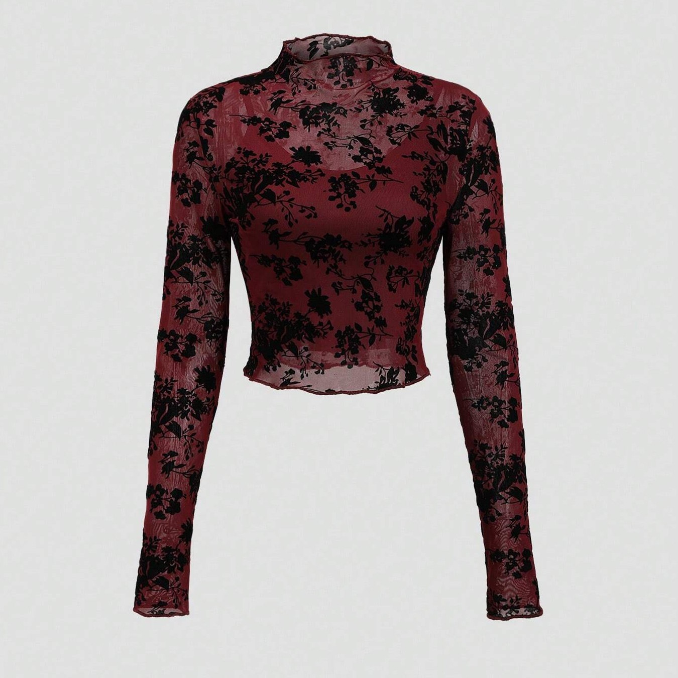 Hollow Out See Through Pure Desire Three-piece Set