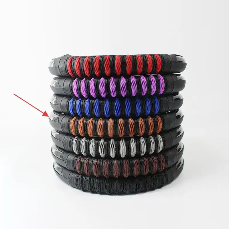 Steering Wheel Cover Four Seasons Universal Non-slip PU Leather Car Steering Wheel Cover