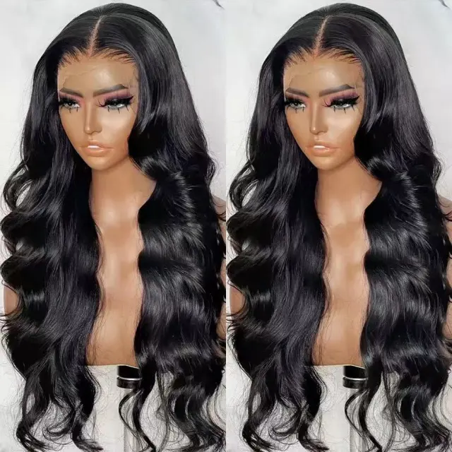Big Wave Long Curly Hair Full Head Cover Black - Shop at LoveMi