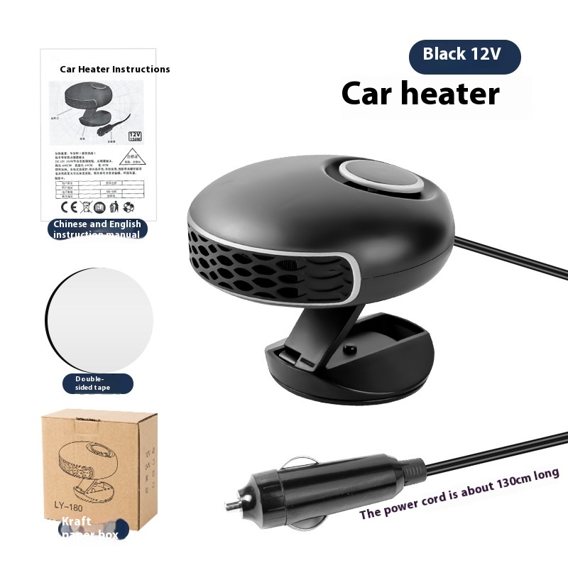 Warm Air Blower 12v Car Interior Rapid Heating