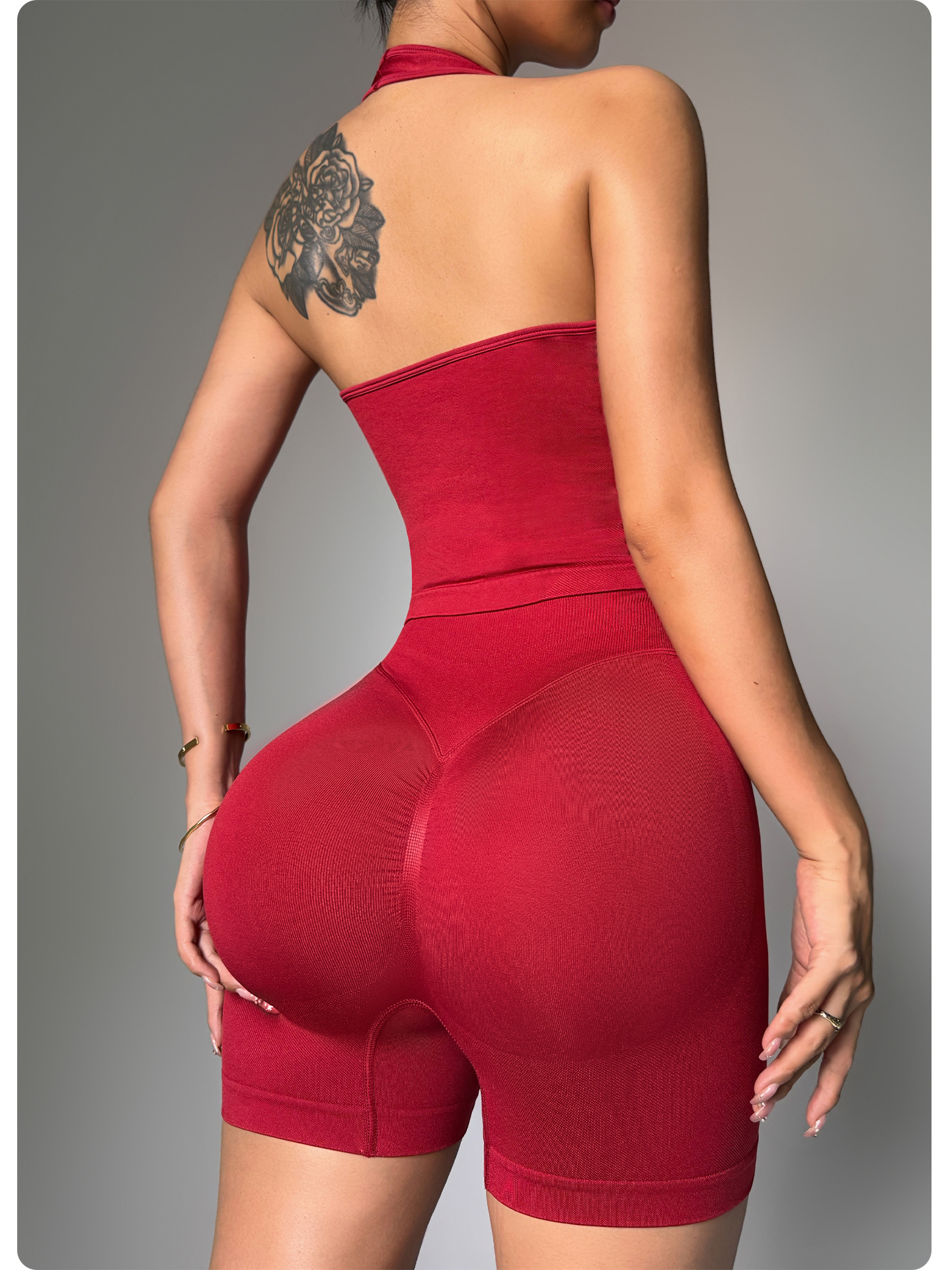 Workout Clothes Women's Casual Sports Vest Shorts Yoga Suit - Image 4