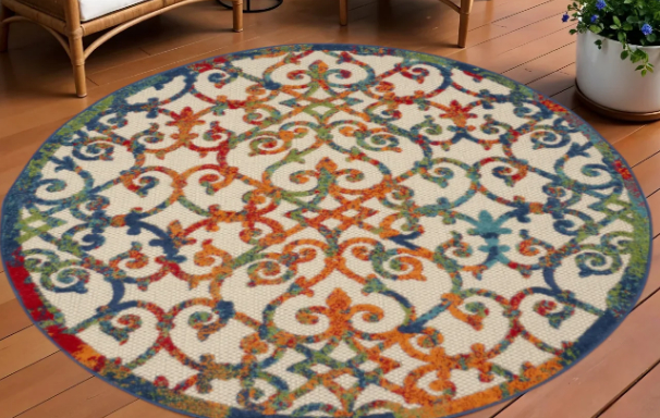 Dirt-resistant Office Computer Underfoot Round Carpet Pad