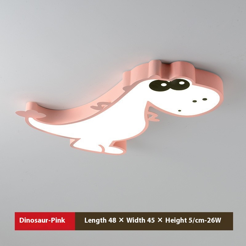 Cartoon Dinosaur Bedroom Light Present Eye Protection Ceiling Light